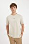 Regular Fit Crew Neck Printed Heavy Fabric Short Sleeve T-Shirt C6139Ax24Au - 4