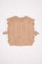 Baby Girl Crew Neck Side Tie Knitwear Sweater C8086A524Au - 4