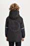 Boy's Water Repellent Hooded Raincoat C4319A824Au - 7