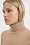 Soft-Textured Turtleneck Basic Knitwear Sweater H1651Az24Wn - 4