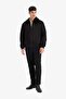 Slim Fit Suede Lined Coat Slim Fit Shirt Collar with Pockets Faux Fur A3869Ax24Wn - 2