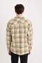 Lumberjack Style Cotton Flannel Long Sleeve Shirt - Regular Fit D6727Ax24Au - 7