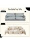 Chenille Boho Sofa Slipcover with Tassel, Non-Slip Washable Loveseat Cover - 6
