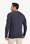 Standard Fit Crew Neck Sweater Sweater C8814Ax24Wn - 5
