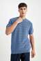 Standard Fit Crew Neck Cotton Short Sleeve T-Shirt D3580Ax24Sm - 4