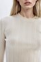 Slim Fit Crew Neck Knitwear Sweater A2057Ax24Au - 4