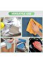 10-Pack Microfiber Dish Cloths with Poly Scour Side, 12x12 Inch Kitchen Cleaning Cloths - 7