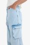 Baggy Fit Wide Fit Regular Waist Wide Leg Jean Pants C7376Ax24Au - 5