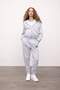 Standard Fit Hooded Basic Plain Kangaroo Pocket Zipper Sweatshirt Z7069Az24Wn - 2