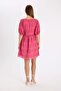 Embroidery Mini Short Sleeve Babydoll Dress - D4402Axpn184 - 5