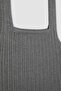 Slim Fit Slim Fit Square Neck Knitwear Undershirt U6412Az24Au - 7
