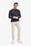 Standard Fit Crew Neck Sweater Sweater C8814Ax24Wn - 2