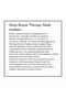 Deep Repair Therapy Mask Intensive Repair Hair Mask - 7