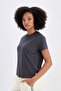 Defactofit Crop Crew Neck Sportsman Modal Short Sleeve T-Shirt D1280Ax24Hs - 4