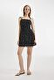 Coool Patterned Strappy Mini Dress C8970Ax24Sm - 2
