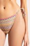 DeFacto x Ayje Patterned Lace-up Bikini Bottom - C6157AX24HS - 6
