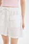 Cool Relax Fit Normal Waist Short Leg Linen Shorts D3468AX24HS - 5