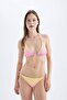 Regular Fit Gradient Printed Bikini Bottom D2651Ax24Hs