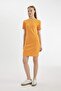 Coool Bodycon Body-Hugging Crew Neck Ribbed Short Sleeve Mini Dress C1503Ax24Sp