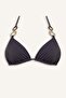 Ayje X Defacto Halter Triangle Bikini Top with Buckle C3244Ax24Hs - 8