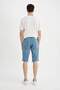 Slim Fit Jean Bermuda Shorts C2692Ax24Sm - 7