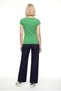 Bright Green V-Neck Short Sleeve Women's T-Shirt Valli V-Neck S/S Top - 3