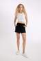 Regular Fit Normal Waist Straight Leg Crinkle Viscose Shorts A3532Ax24Hs - 3