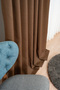 Natural Textured Linen Decorative Battery-Free Fo Drapery Curtain Alon Bedroom - 7