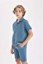 Muslin Shorts for Boys Z5370A624Hs - 3