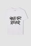 Crew Neck Color Changing Printed Short Sleeve T-Shirt for Boys C6258A824Hs - 4