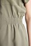 Shirt Collar Tencel Short Sleeve Jumpsuit C1412Ax24Sm - 5