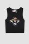 Girl's Powerpuff Girls Crew Neck Tank Top C5951A824Hs - 7