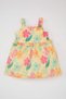 Floral Sleeveless Dress Baby Girl C7167A524Sm