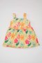 Floral Sleeveless Dress Baby Girl C7167A524Sm - 5