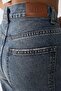 Mid-Waist Straight Leg Denim Trousers - 5