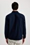Ultra Soft Relax Fit Polo Collar Pocket Detailed Shirt Jacket B3903Ax24Sp - 6