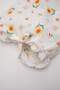 Baby Girl Newborn Floral Combed Cotton Short Sleeve Romper C8770A524Sm - 4