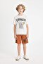 Printed Shorts for Boys C3724A824Hs - 4