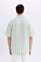 Relax Fit Striped Short Sleeve Shirt D2059Ax24Hs - 6
