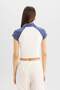 Coool Fitted Printed Short Sleeve T-Shirt D1093Ax24Sm - 6