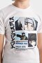 Boys' 2-Piece Set Crew Neck Printed Short Sleeve T-Shirt Sea Shorts C3150A824Hs - 5