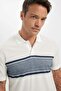 New Regular Fit Polo Neck Short Sleeve T-Shirt C9228Ax24Sm - 4