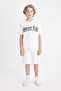 Crew Neck Printed Short Sleeve T-Shirt Boys' C4648A824Sm - 2