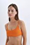 Regular Fit Wrinkled Bikini Top B7207Ax24Sm