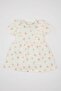 Floral Short-Sleeved Dress Baby Girl C5973A524Sm - 3