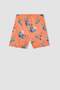 Boys' 2-Piece Set Printed Short-Sleeved T-Shirt and Sea Shorts C1218A824Hs - 7