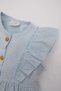 Baby Girl Sleeveless Linen Look Dress Z5119A224Sm - 5