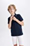 Pike Short Sleeve Polo T-Shirt Boys' C4905A824Sm - 4