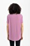 Defactofit Oversize Modal Crew Neck Sportsman Short Sleeve T-Shirt B5536Ax24Sp - 8