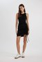 Bodycon Round Neck Ribbed Camisole Sleeveless Midi Dress B9613Ax24Sm - 3